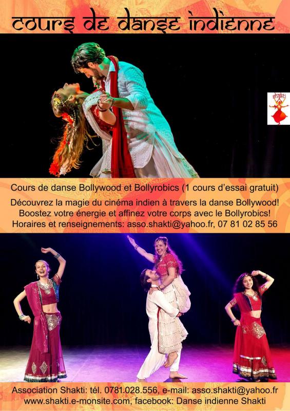 Affiche danse indienne 2023-2024 Toulon