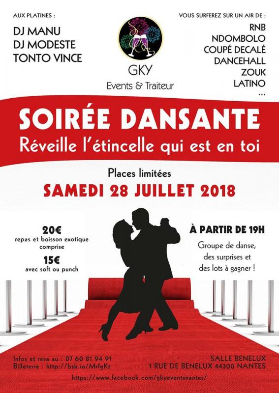 Affiche soiree GKY events 280718