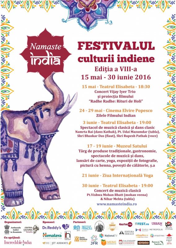 Festivalul namaste india 2016 big